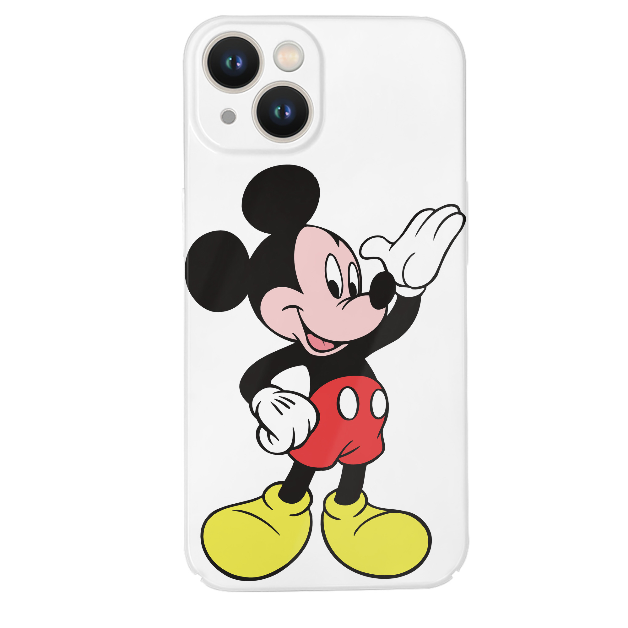 （画像用） ミッキーマウス Mickey Mouse 【iPhone 14シリーズ対応】ハードケース